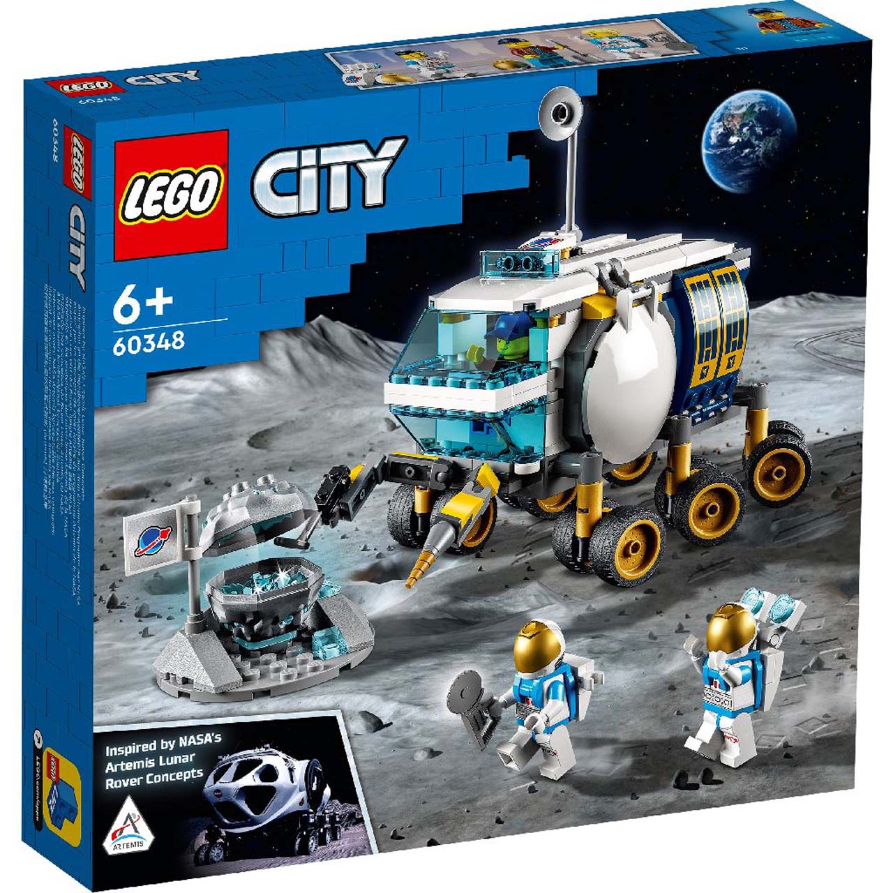 Lego véhicule d'exploration lunaire City