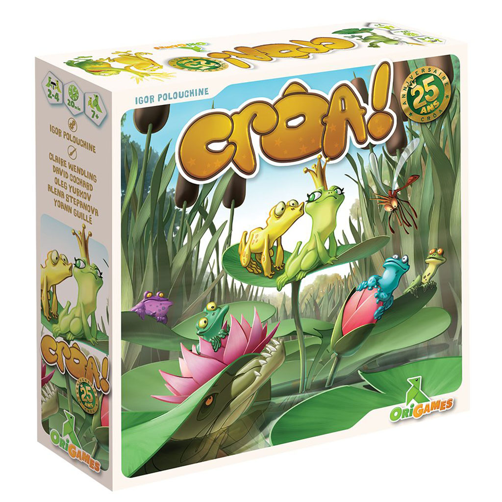 croa! 25 ans jeu de société