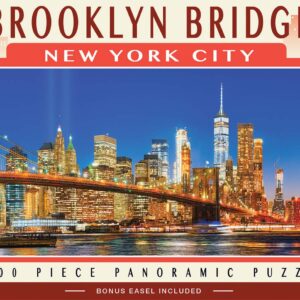 puzzle Brooklyn Bridge panoramic
