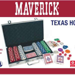 Poker malette 300 jetons Maverick