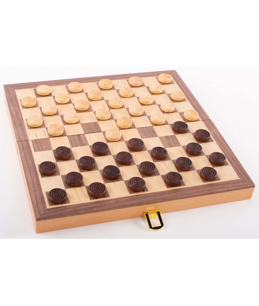 Jeu de dames françaises coffret pliable 30cm