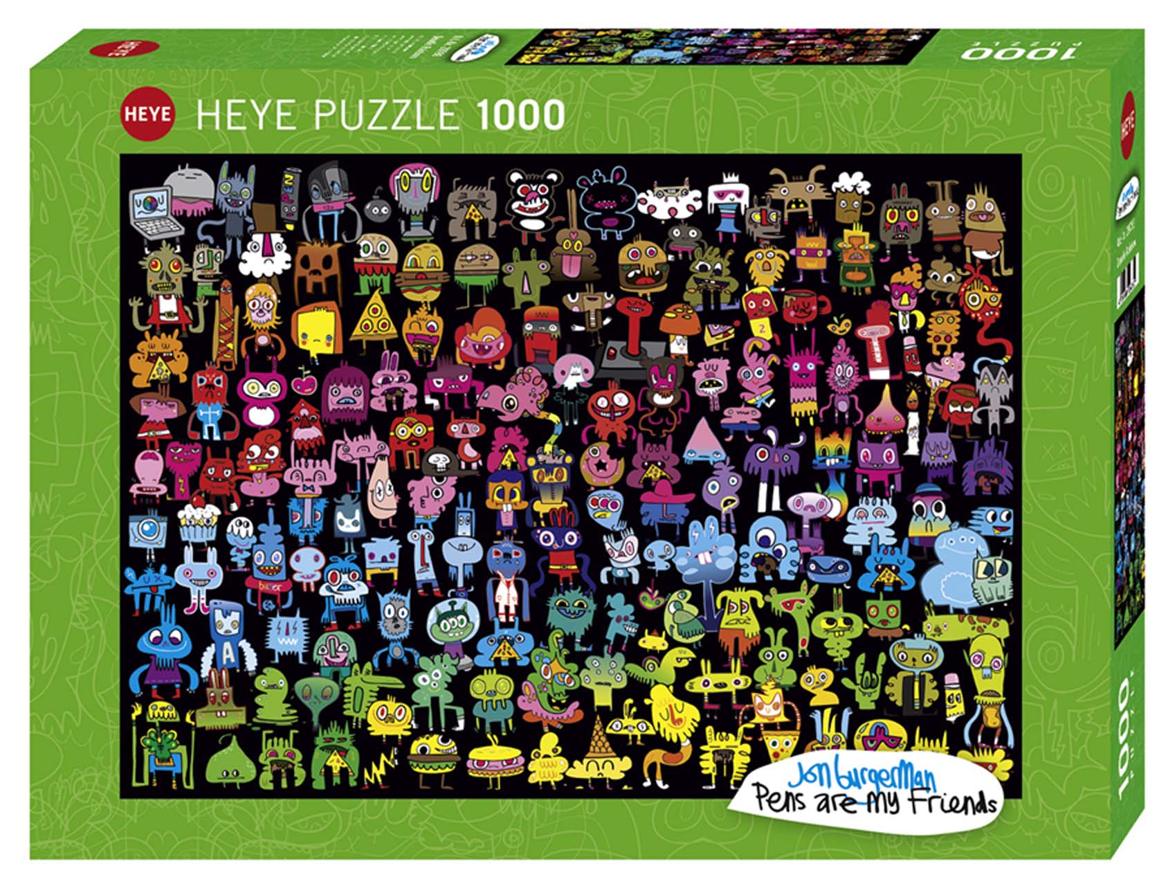 puzzle doodle Rainbow