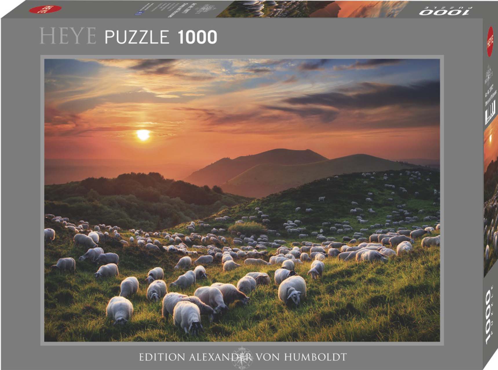 puzzle Sheep and volcanoes