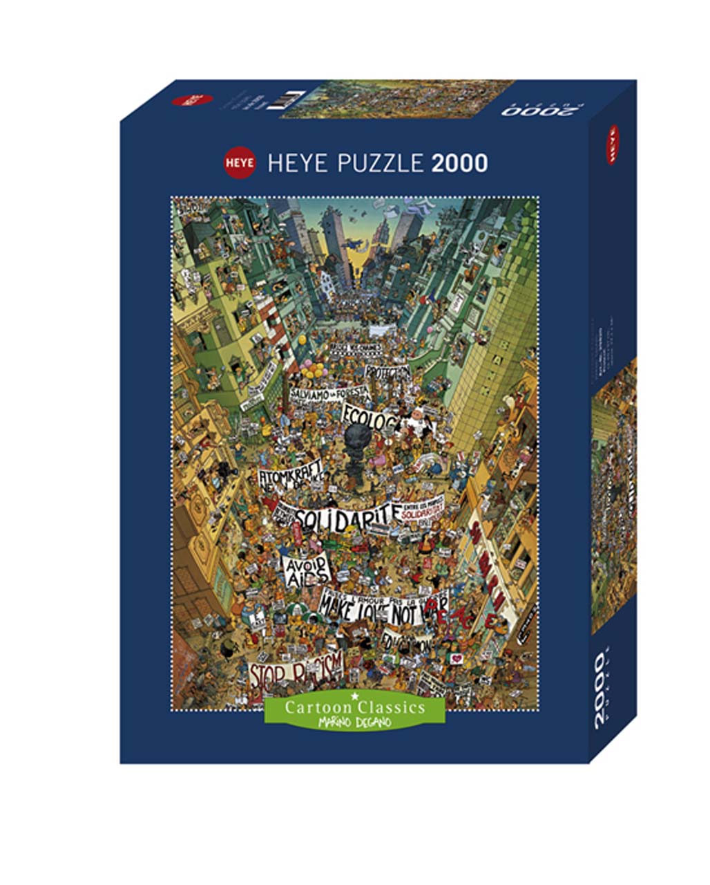 puzzle Protest Cartoon Classics