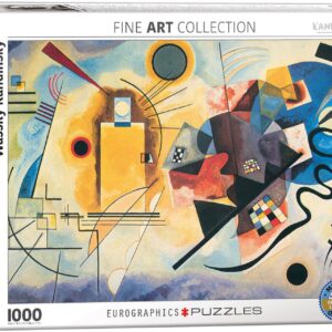 puzzle Kandinsky Jaune Rouge Bleu