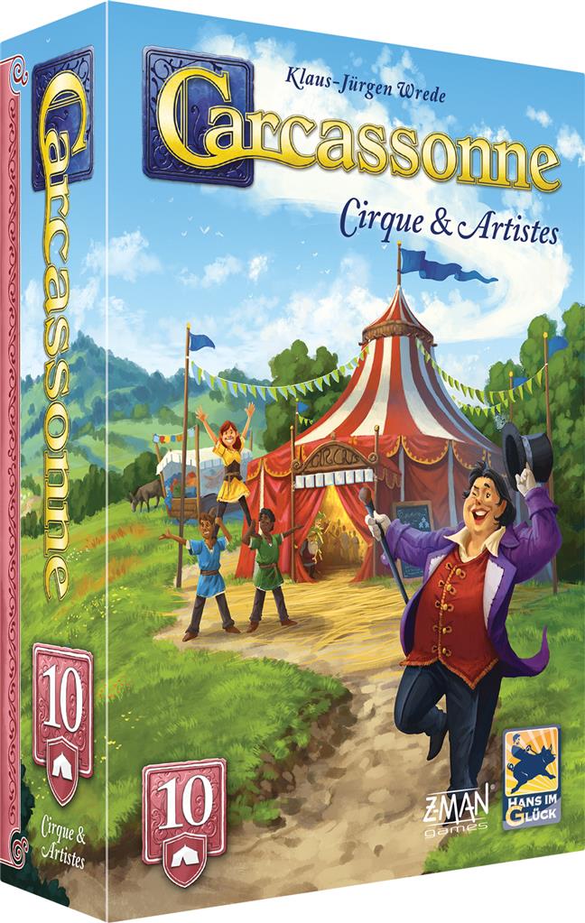 Carcassonne : Cirque et Artistes (Ext.10)