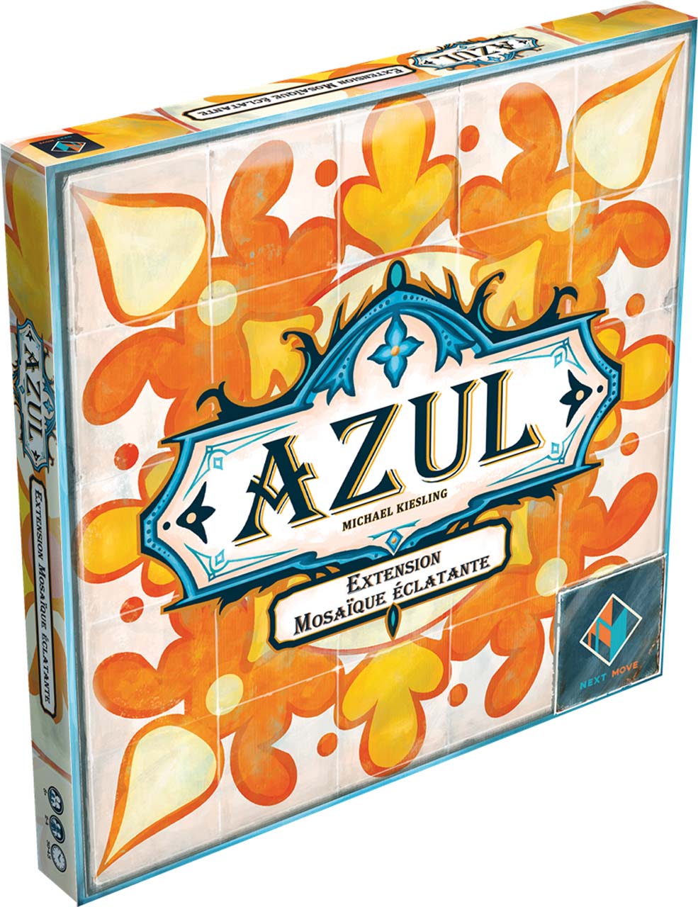azul mosaique eclatante