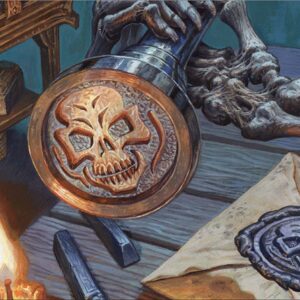 mtg playmat double masters imperial seal