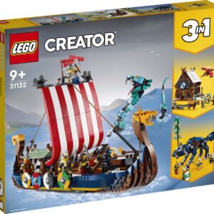 Le bateau viking lego