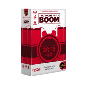 Two Rooms and a Boom rouge
