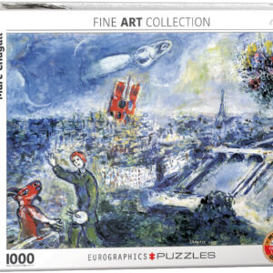 Chagall Vue de Paris puzzle