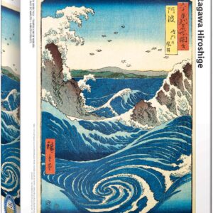 Naruto Whirlpool Utagawa Hiroshije puzzle