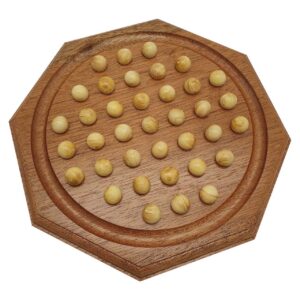 Solitaire octogonal billes buis