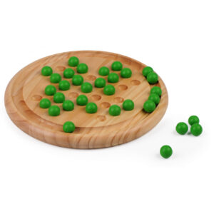 Solitaire en bois bille Verte 22.5 cm