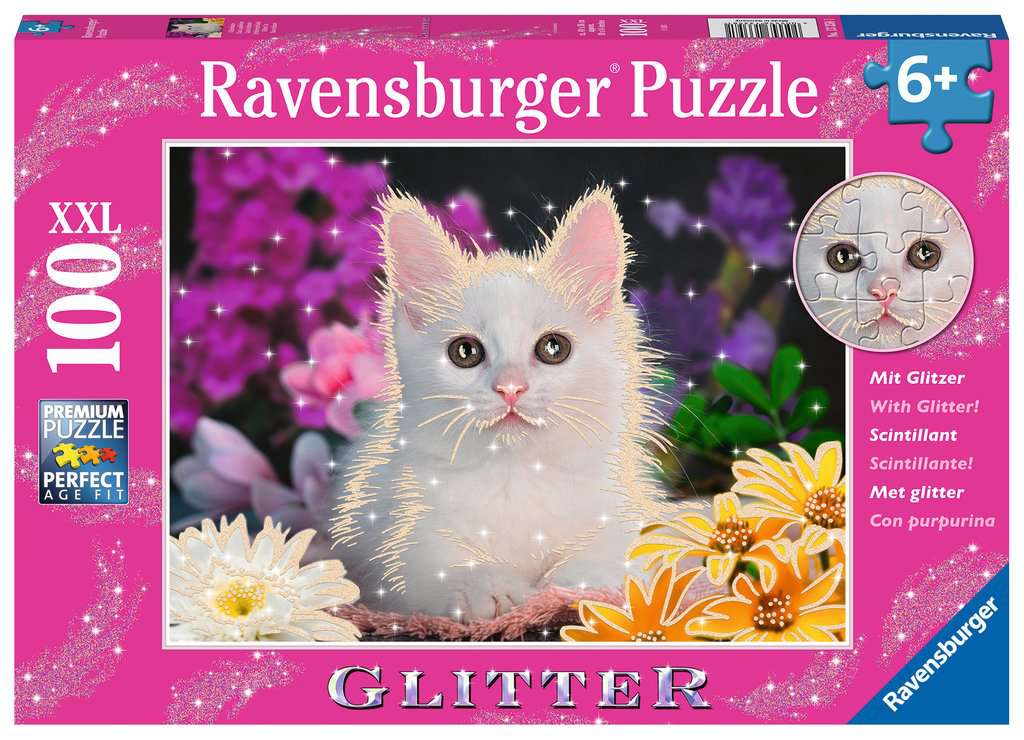 Ravensburger Puzzle Chat à paillettes