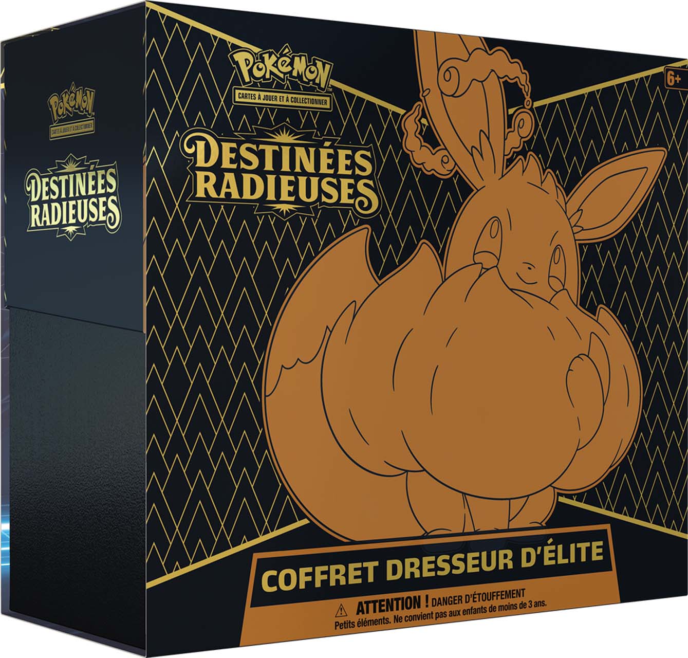 Pokemon Coffret Dresseur d'Elite Destinées Radieuses Evoli