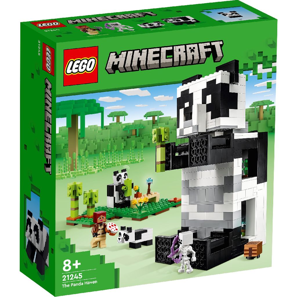 Le refuge panda Minecraft