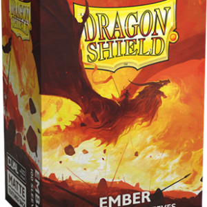 100 Dragon Shield Dual Matte - Ember