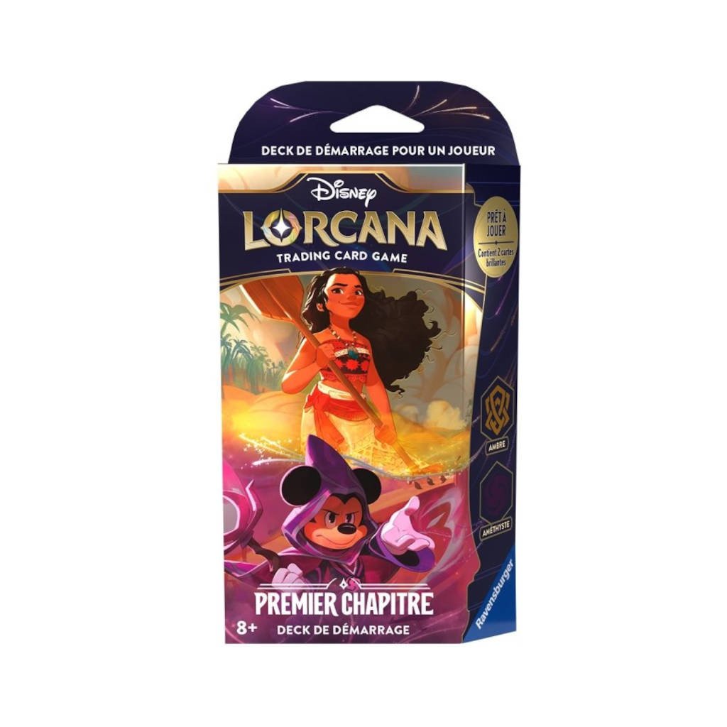 Disney Lorcana set1: Starter Deck Vaiana Mickey