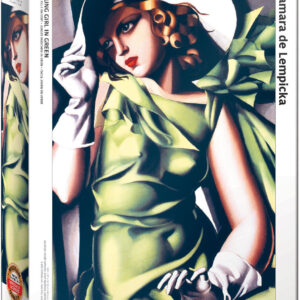 Jeune fille en vert (Fine Art)