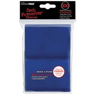 Ultra PRO : Paquet 100 Sleeves Standard Bleu