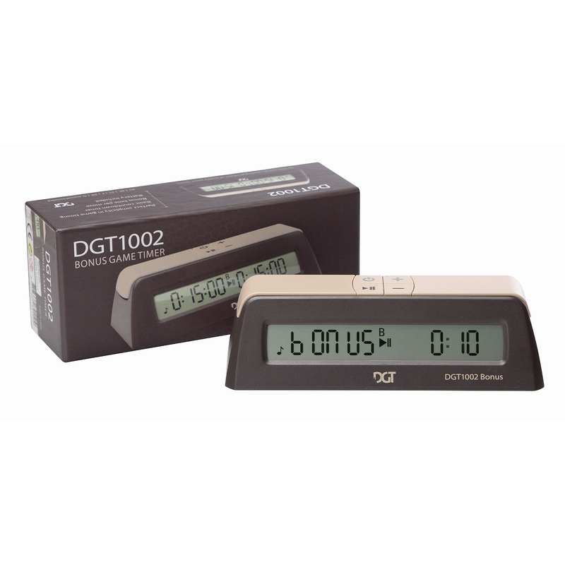 DGT 1002 Noire - Pendule echecs