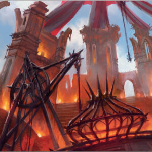 MTG : Playmat Ravnica Remastered Cult of Rakdos