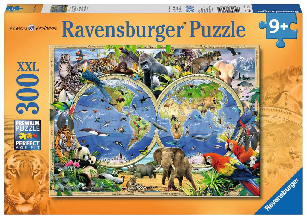 Ravensburger Puzzle - Le monde sauvage 300pcs