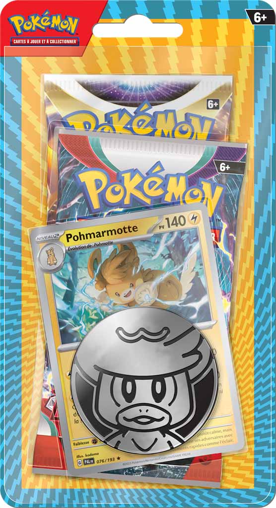 Pokémon : Pack 2 boosters Janvier 2024