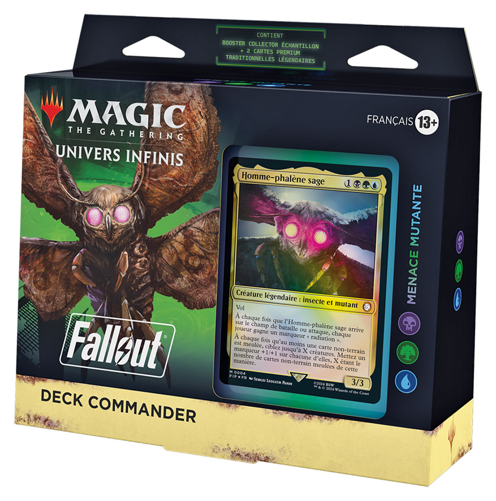 MTG : Fallout Commander "Menace Mutante"