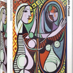 Jeune fille devant un miroir (Picasso) puzzle