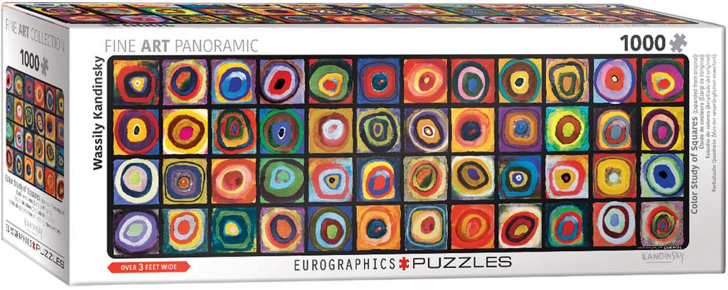 Étude de couleurs élargi (Kandinsky)
