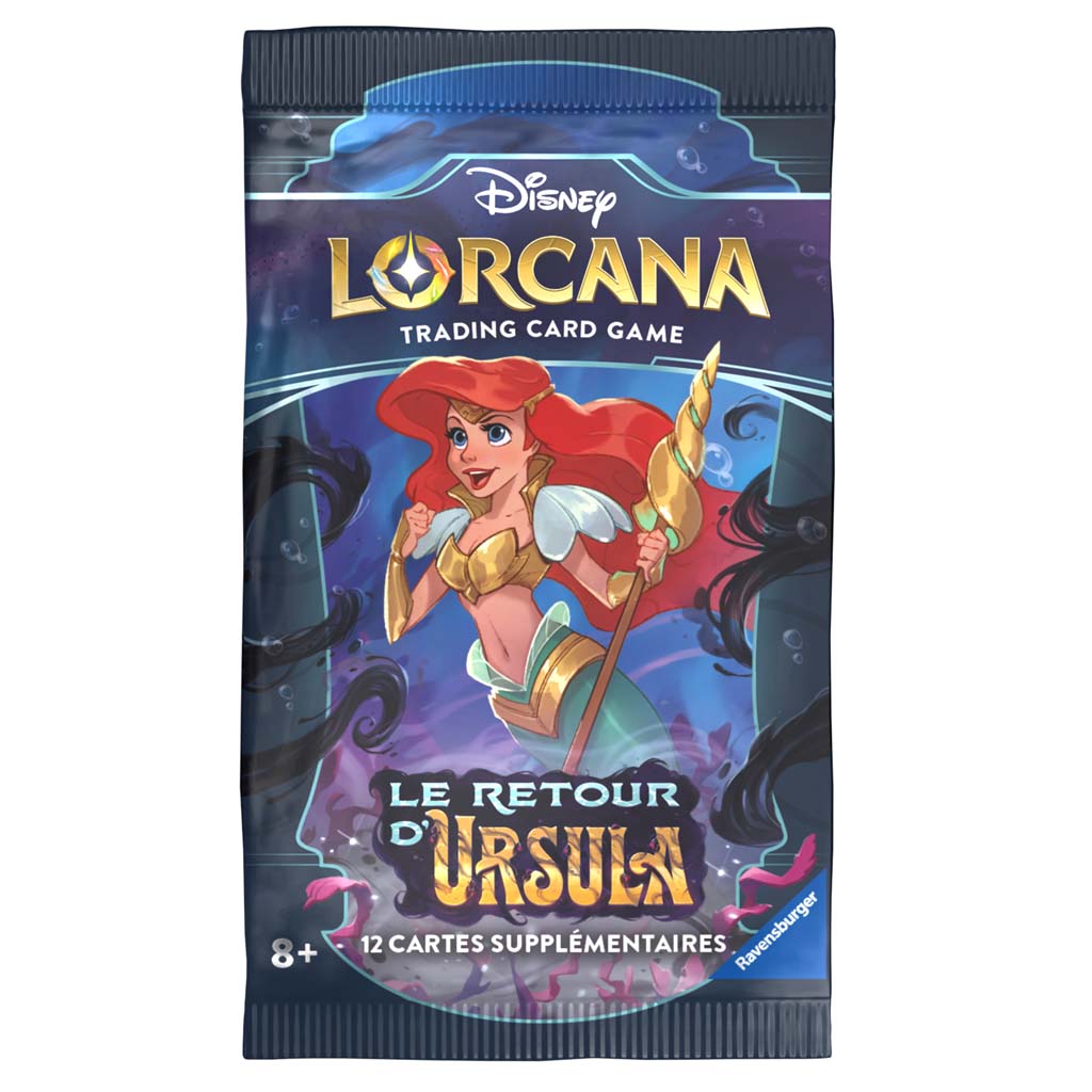 Disney Lorcana set4: Booster "Le retour d'Ursula"