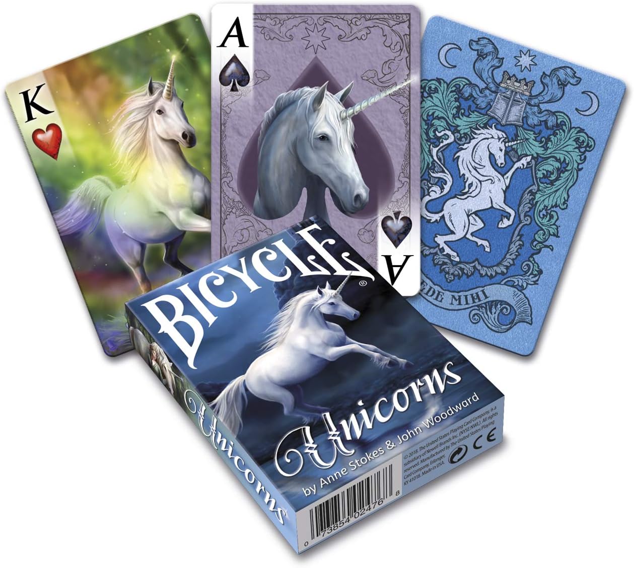 Bicycle Anne Stokes Unicorns