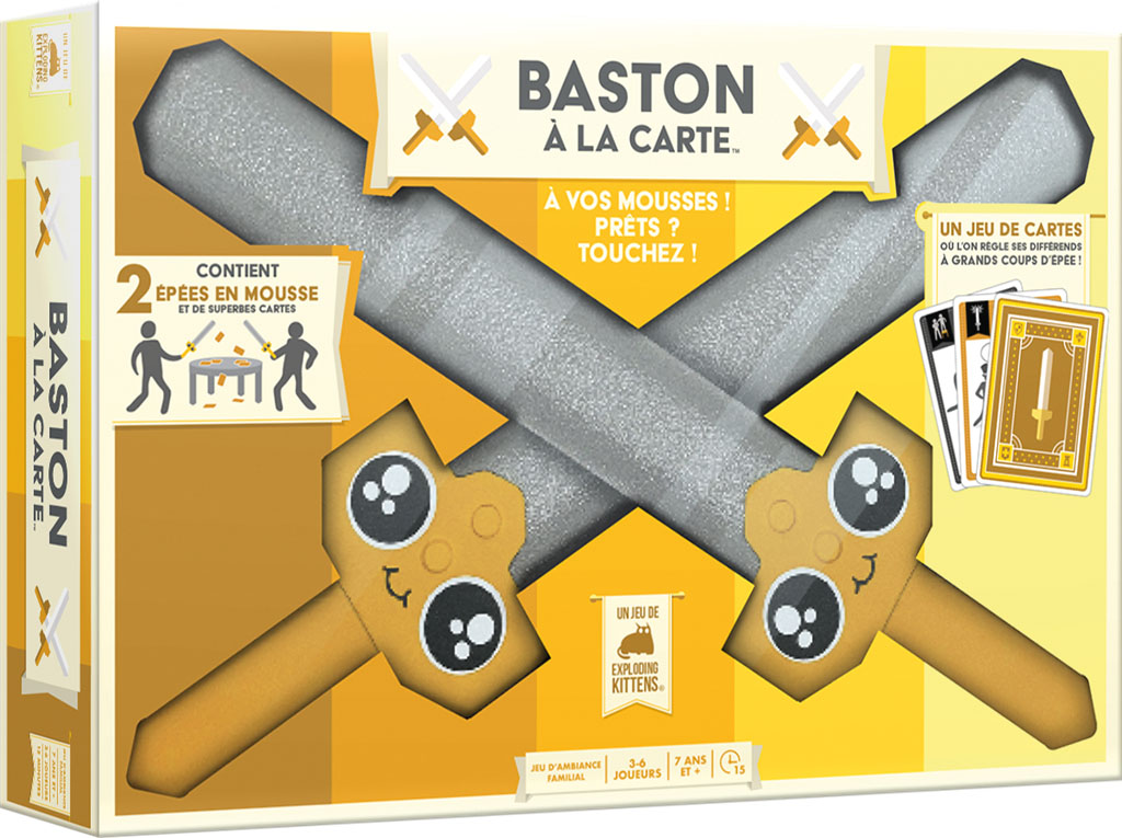 Baston à la carte jeu de société
