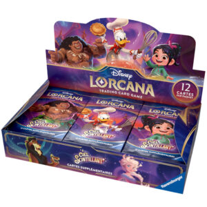 Disney Lorcana set5: Display 24 Boosters "Ciel Scintillant"