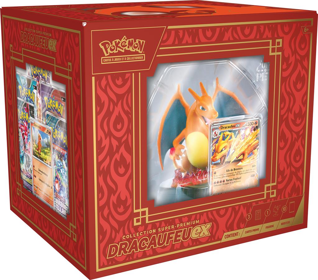Pokémon : Collection Super-Premium Dracaufeu-EX