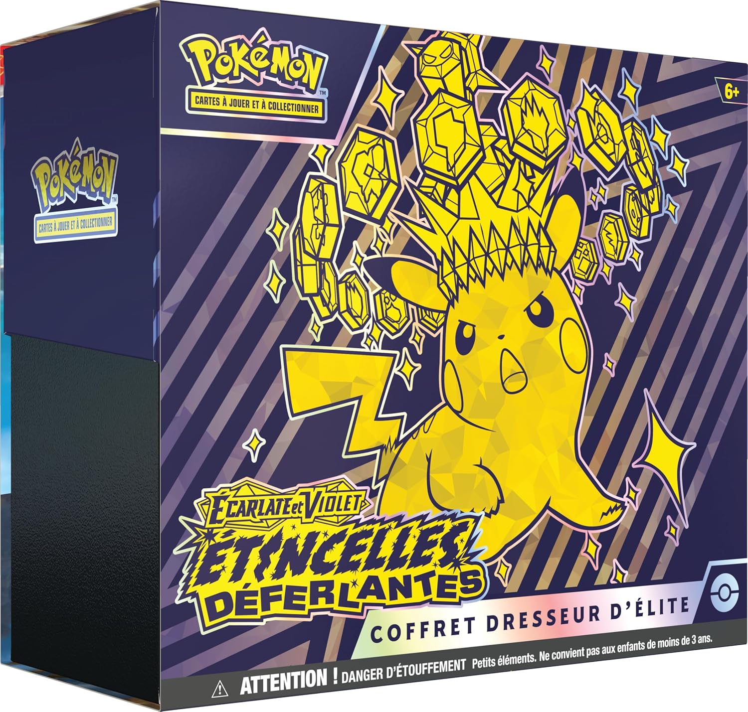 Pokemon Coffret - Dresseur d'Elite Etincelles Déferlantes Pikachu