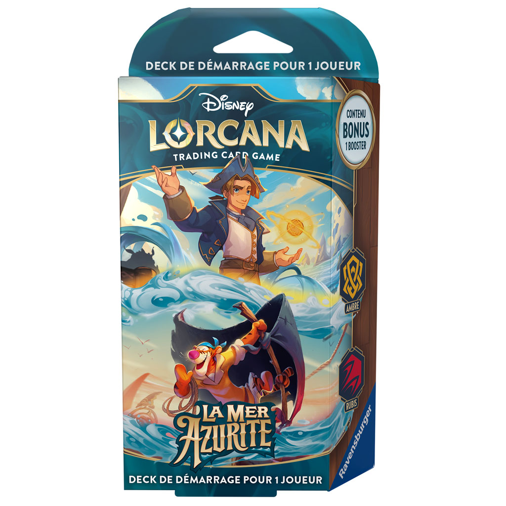Disney Lorcana set6: Starter Deck Jim Hawkins / Tigrou
