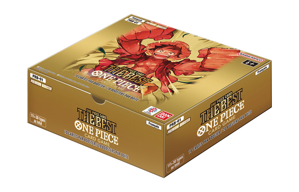 One Piece : PRB01 The Best Premium Display 20 Booster FR