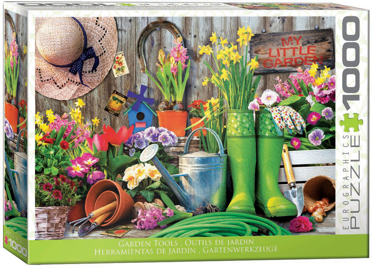 Outils de jardin puzzle eurographics