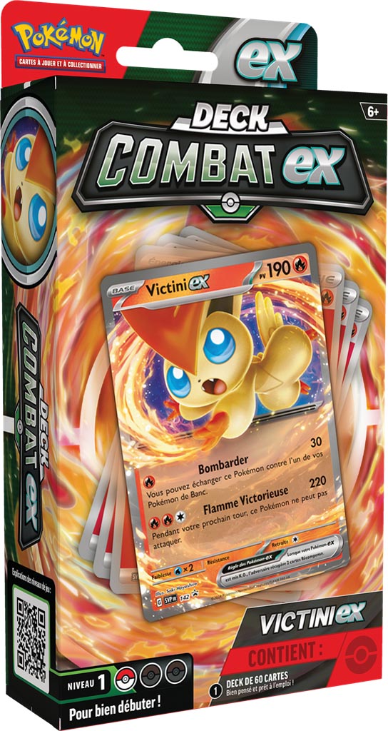 Pokémon : Deck de Combat Victini EX
