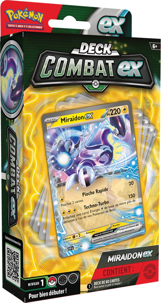 Pokémon : Deck de Combat Miraidon EX