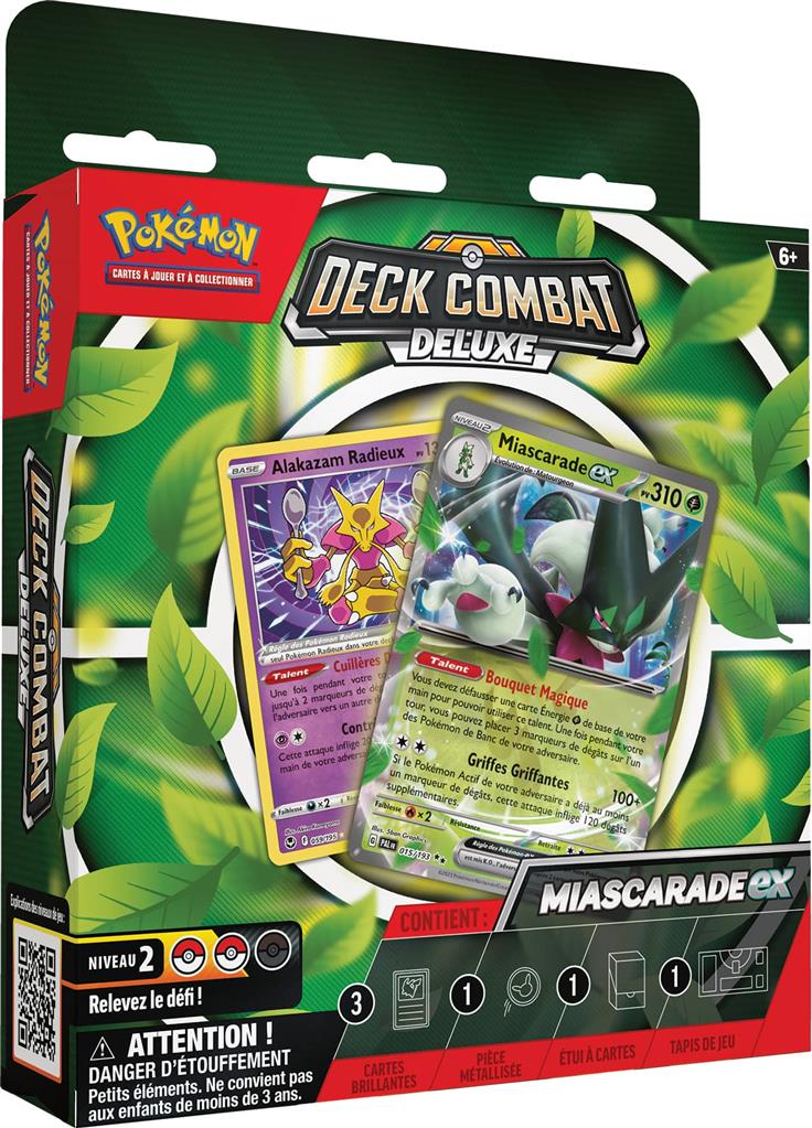 Pokémon : Deck Combat Deluxe Miascarade EX