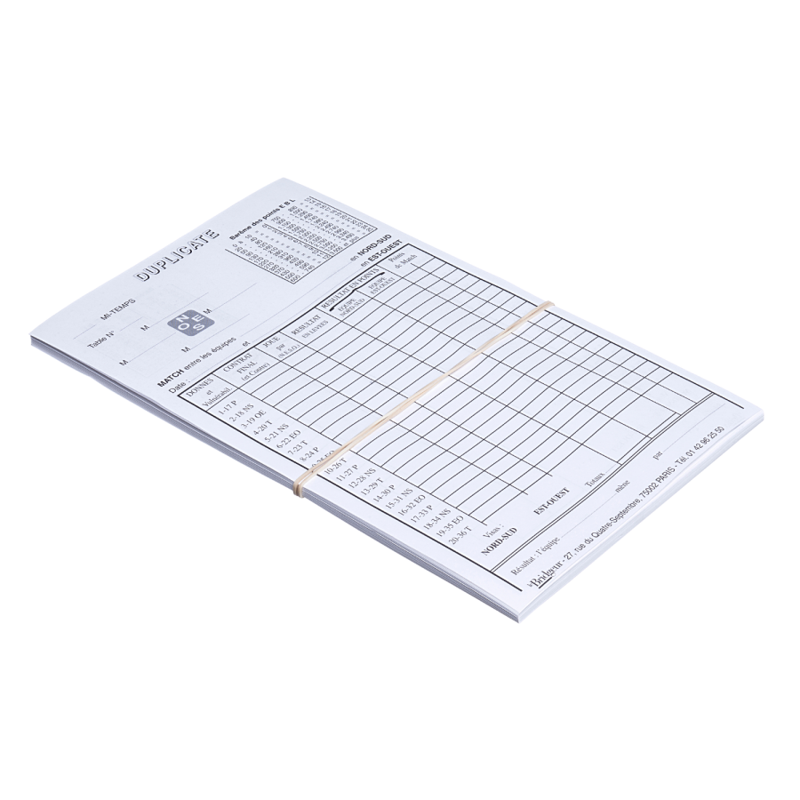 50 Feuilles de marque pour Duplicate
