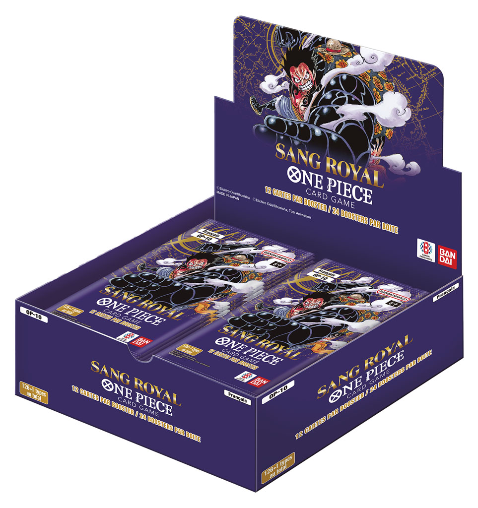 One Piece : OP10 Sang Royal Display 24 Boosters FR