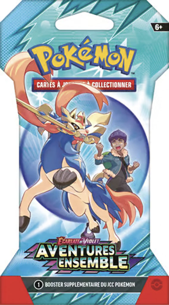 Pokémon EV09 : Booster Blister "Aventures Ensemble"