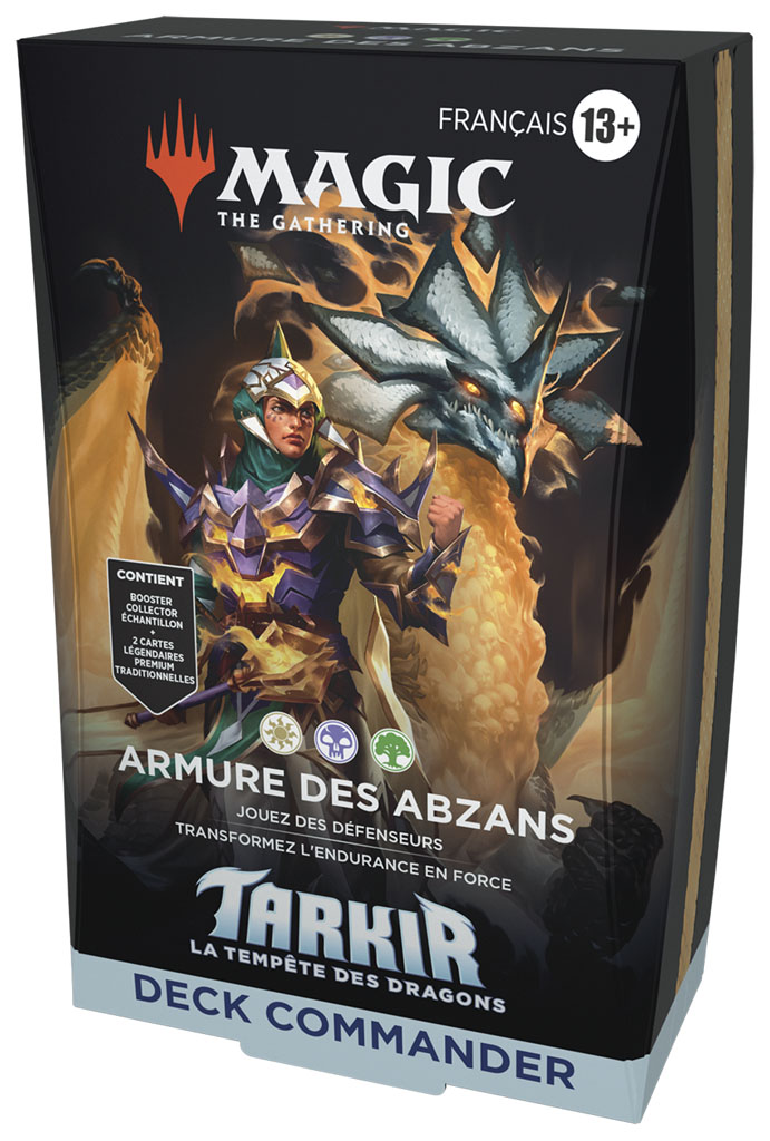 Magic The Gathering : Tarkir Dragonstorm Commander "Armure des Abzans"