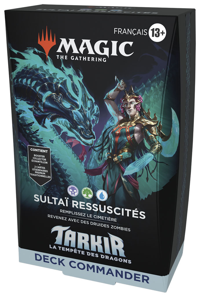 Magic The Gathering : Tarkir Dragonstorm Commander "Sultaï Ressuscités"