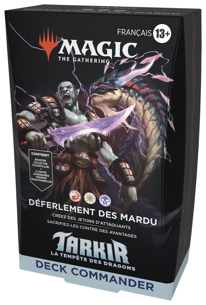 Magic The Gathering : Tarkir Dragonstorm Commander "Déferlement des Mardu"